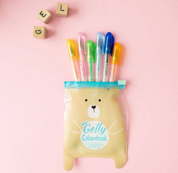 Colourbook mini jelly kawaii bear