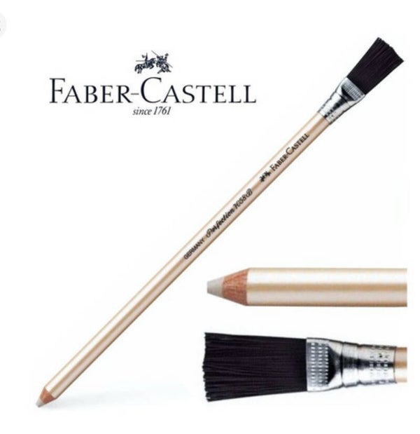 Gomma PERFECTION 7058-B con spazzolino per dattilo