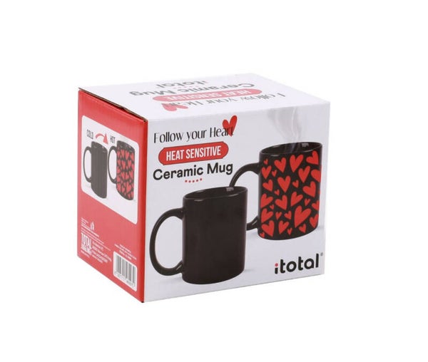 I-total tazza cuori hot and cold