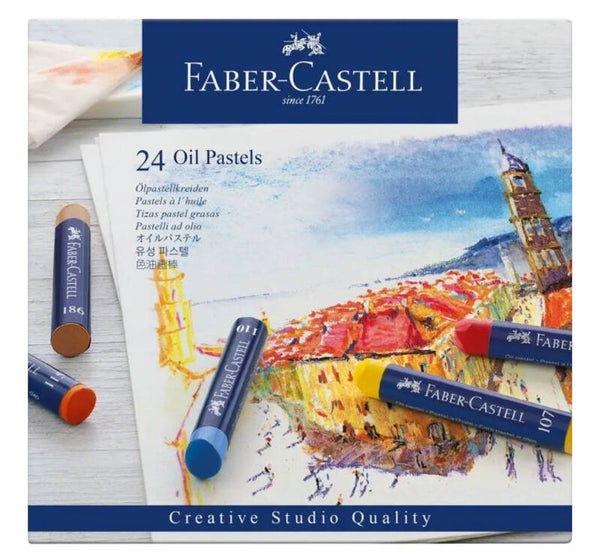 Faber castell Oil Pastels Astuccio 24