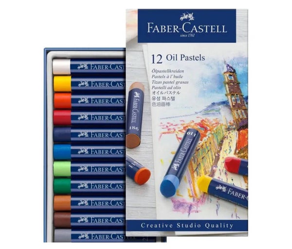OIL PASTELS Creative Studio Astuccio 12 faber castell