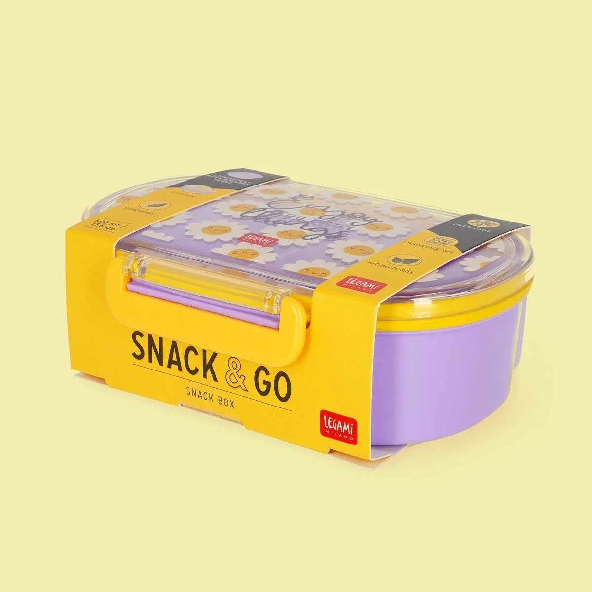 Contenitore Porta Merenda - Snack & Go - Daisy