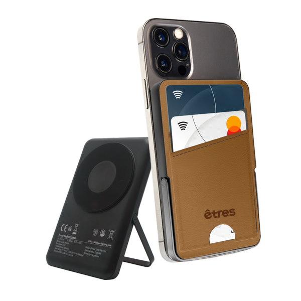 Etres Power Wallet︱Basic Brown