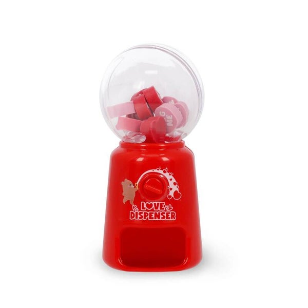 Mini Distributore Gomme per Cancellare - Love Dispenser