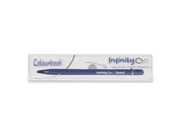 Matita infinita Infinity colourbook blu