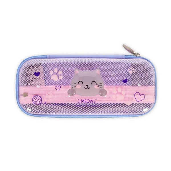 Astuccio Trasparente Rigido WonderWow Kitty