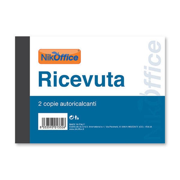 Blocco ricevuta generica