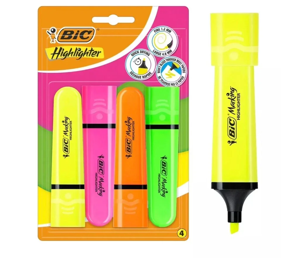 Evidenziatori Bic Fluo