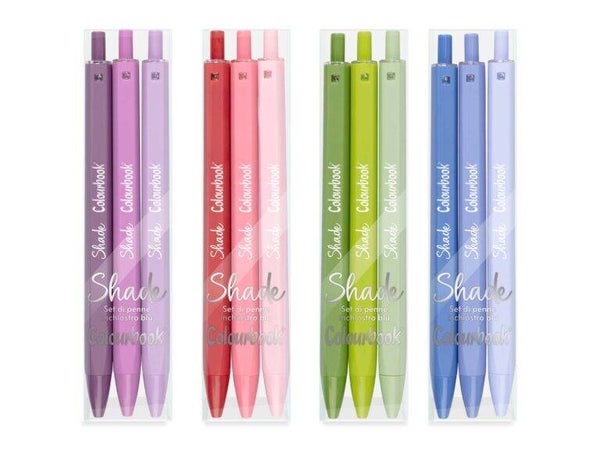 Set 3 penne a sfera – Shade Colourbook