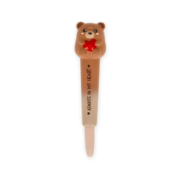 Penna Gel Antistress Teddy Bear "Always in my Heart" - Squeezies