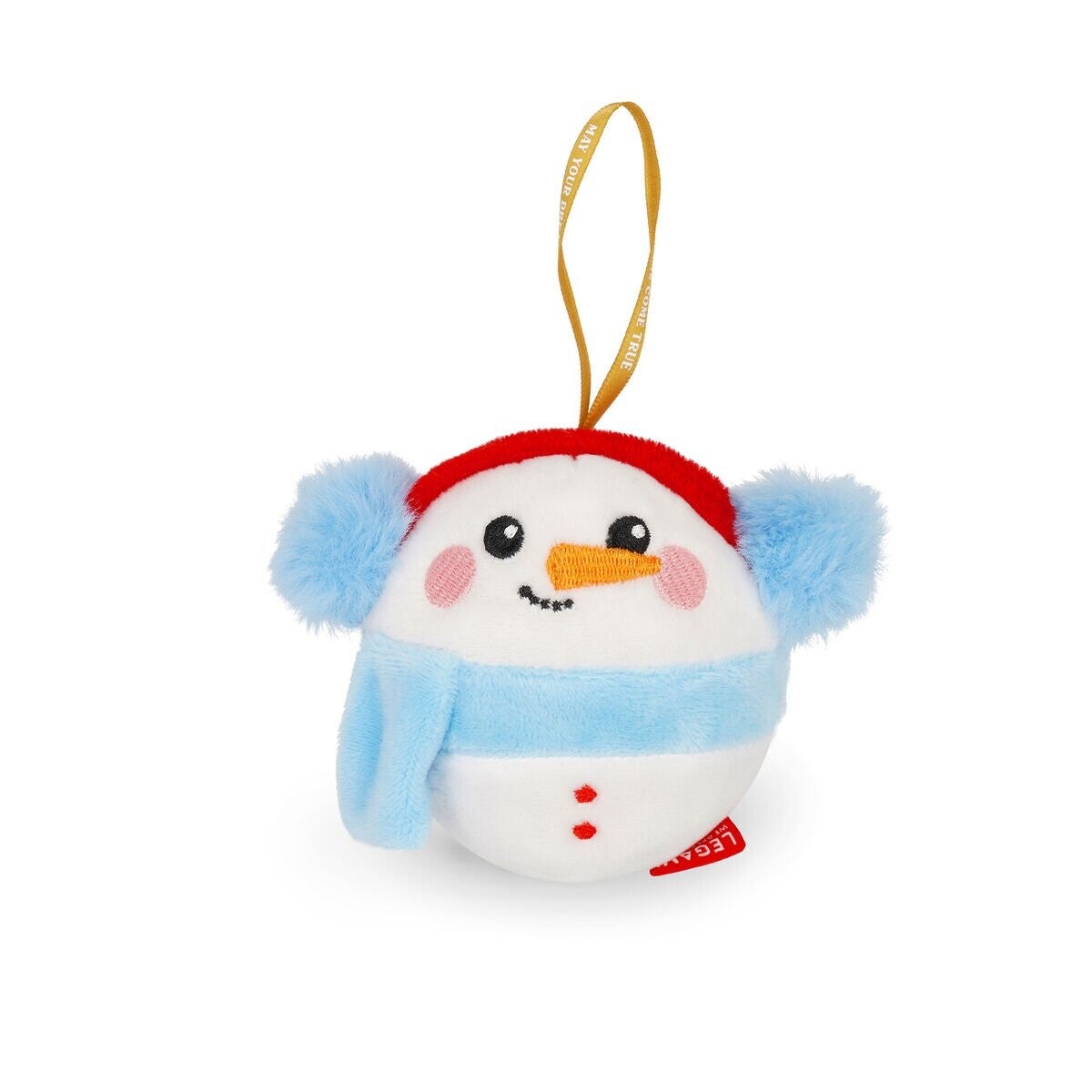 Decorazione Natalizia di Peluche - snowman - Oh-Oh-Ohrnaments