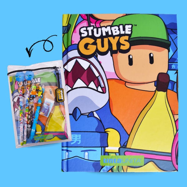 Diario scuola Tinta Unita 2025/2026 Stumble Guys fantasia