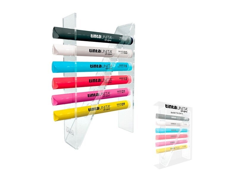 Pennarelli Acrilici Art Marker TintaUnita 6 con base in acrilico
