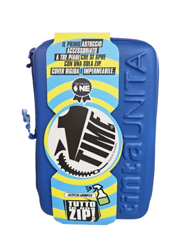 Astuccio One Time Tinta Unita mirtillo