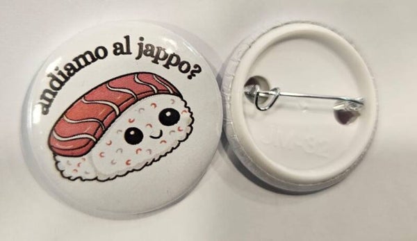 Spilletta Sereniu® "Andiamo al jappo?" – 32mm