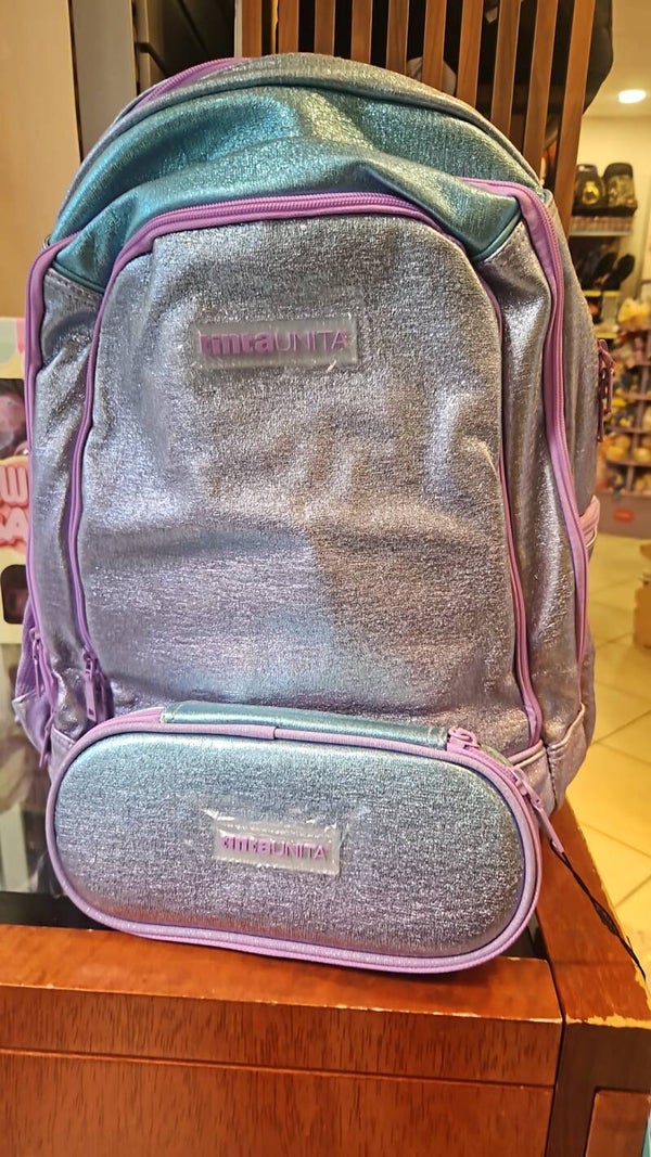 Zaino Dream Cross + Astuccio Ovale "Glamour Bicolor" tintaUNITA