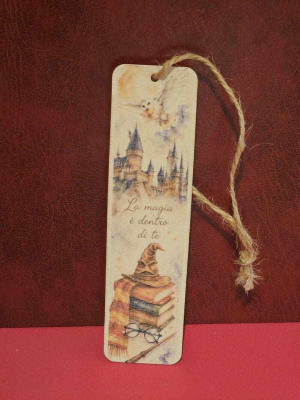 Segnalibro in Legno Artigianale "La magia è dentro di te" – Sereniu®