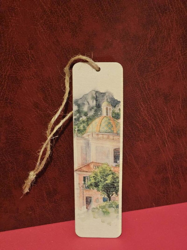 Segnalibro in Legno Artigianale "Colori della Costiera" – Sereniu®