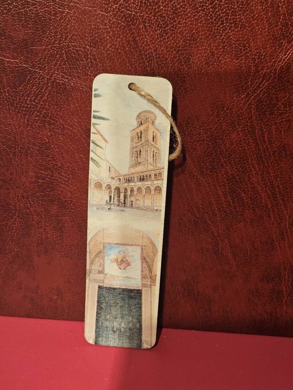 Segnalibro in Legno Artigianale "Scorci di Salerno" – Sereniu®