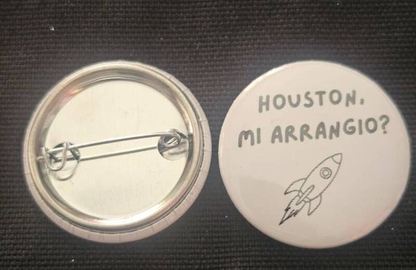 Spilletta "Houston, mi arrangio?" Sereniu® – 32mm