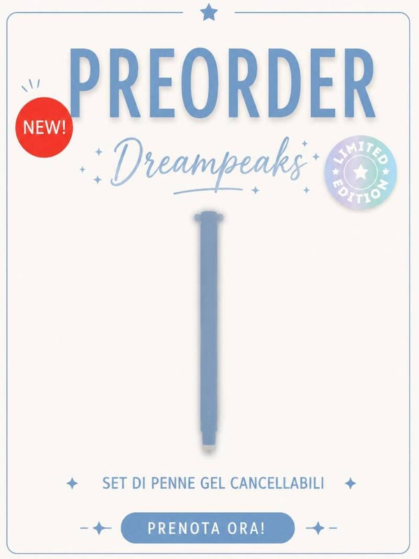 Set di Penne Gel Cancellabili Legami Dreampeaks – Limited Edition | PREORDER christmas 2026