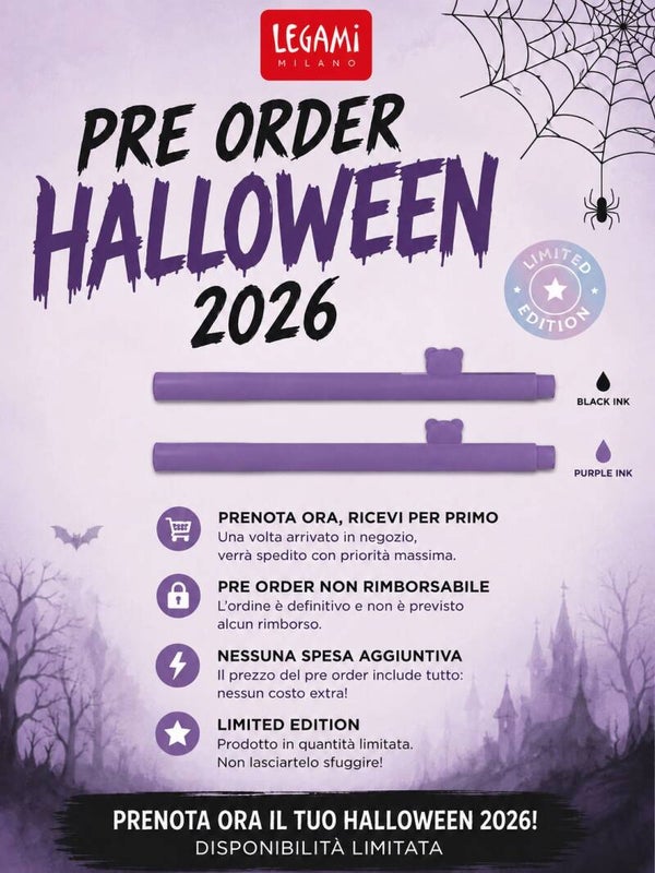🎃 Pre Order Lovely friends Legami Halloween 2026 – Limited Edition