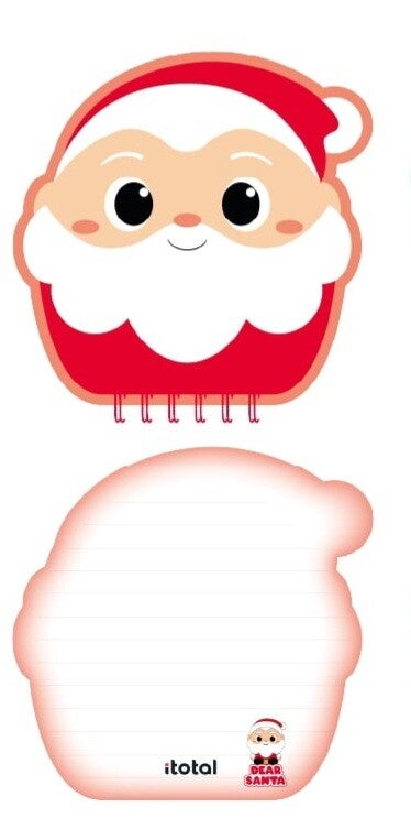 Mini block notes sagomato Dear santa