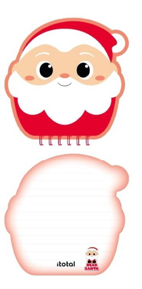 Mini block notes sagomato Dear santa
