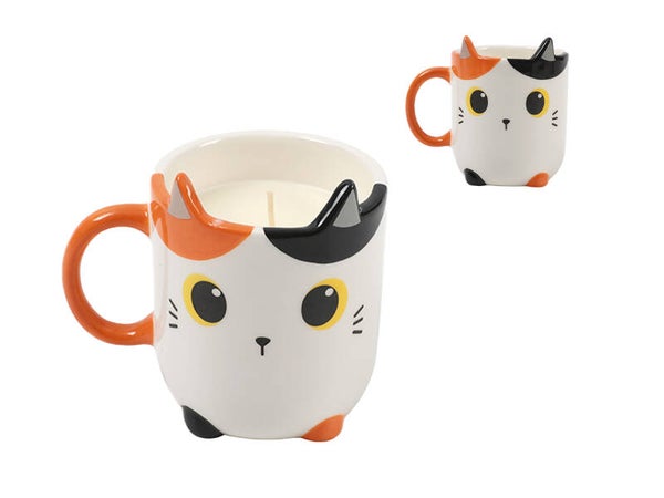 Candela Mug Orange Cat – I-Total