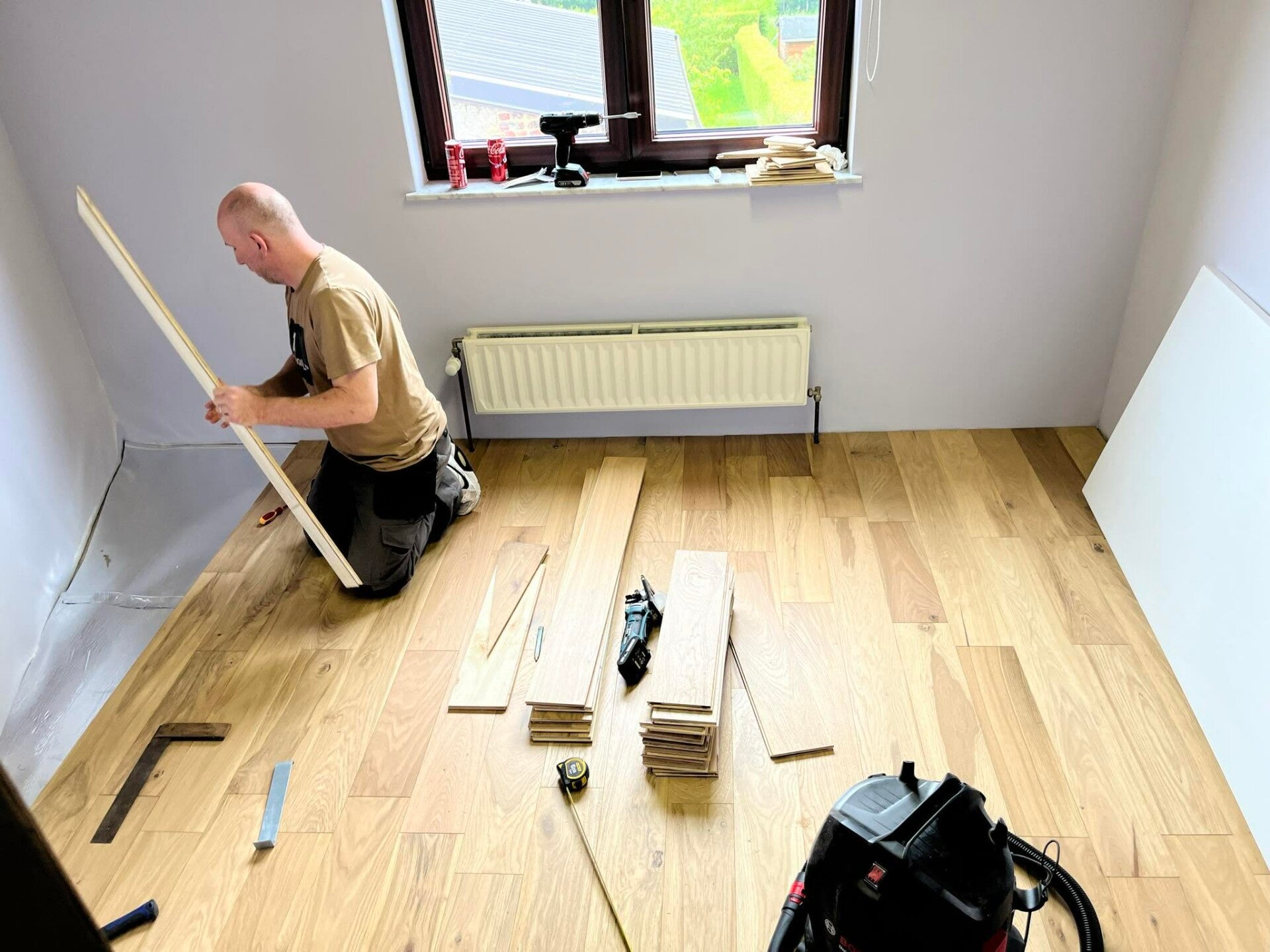 Pose de parquet-semi massifs-Ransart