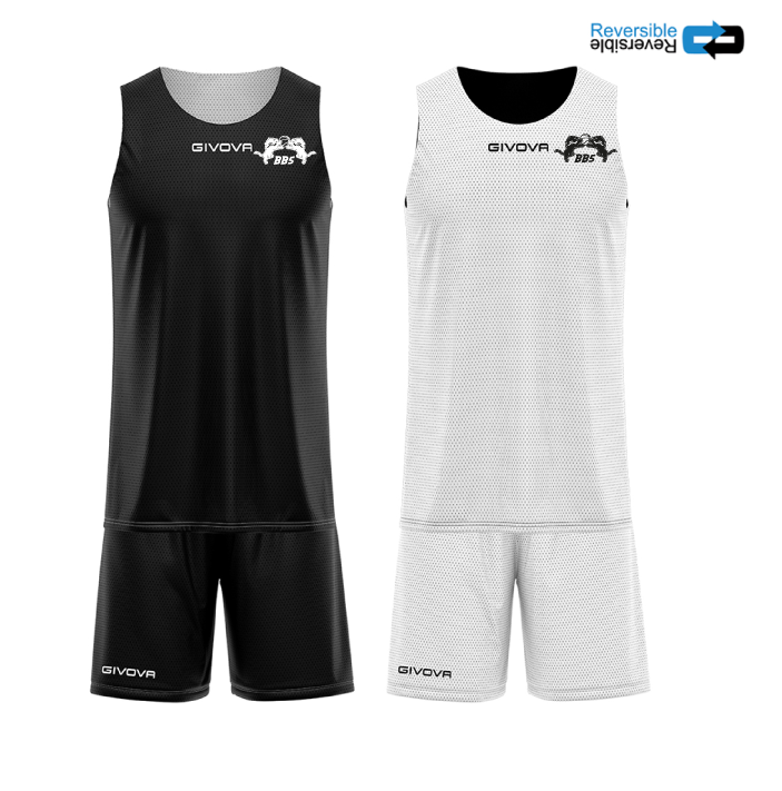 Tenue réversible Noir/Blanc