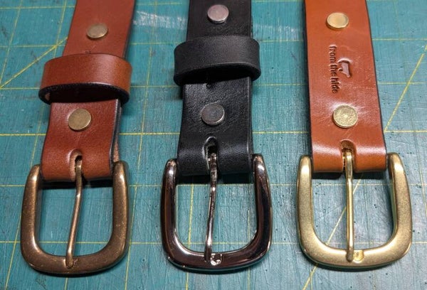 Men's & Ladies Leather Belts 1 1/4 or 1 1/2 inches