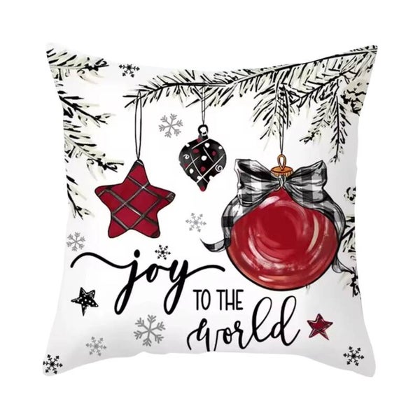 Kussen Joy to the world