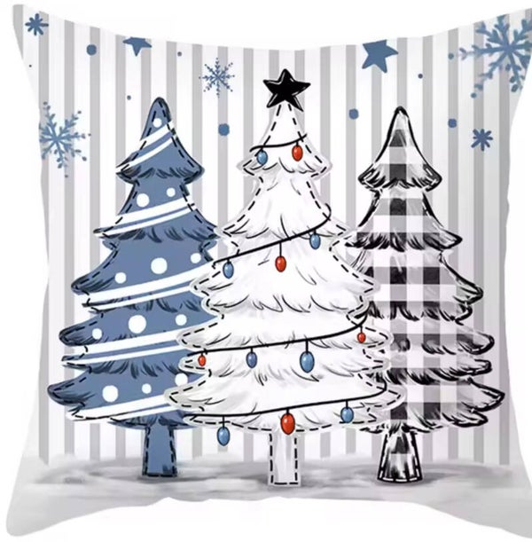 Kussen Kerstbomen