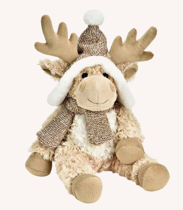 Luxe Winter Eland – crème 31 x 25 cm