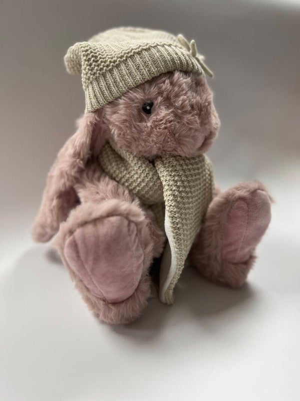 Roze Knuffel konijn