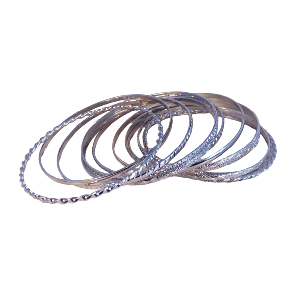 Armbanden set zilver