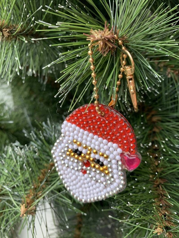 Sleutelhanger kerstman