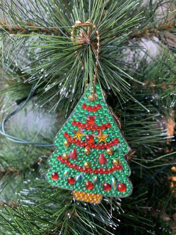 Sleutelhanger kerstboom