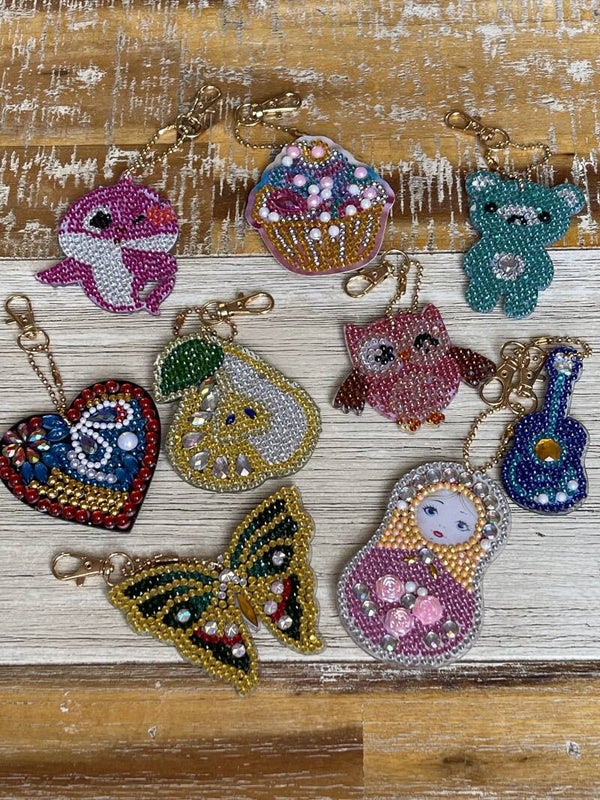Sleutelhangers diamond painting