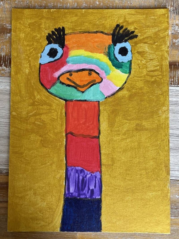 Schilderij middel 30 x42