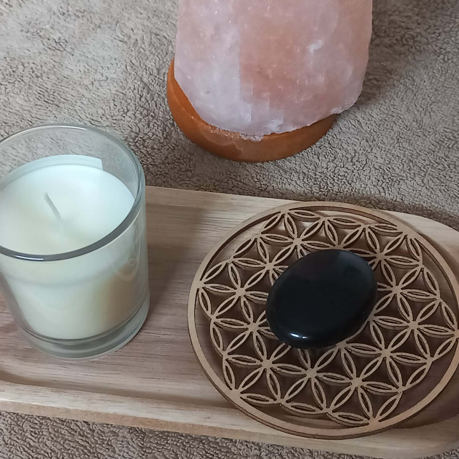 Galet Obsidienne noire