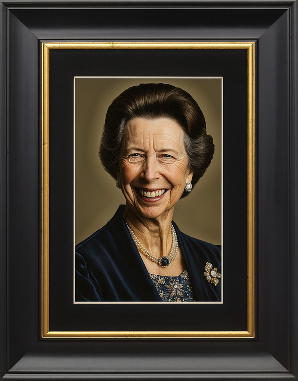 “Timeless Elegance – Limited Edition Royal Portrait by Anthony Cooper”