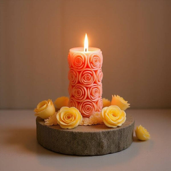 Unscented Candle Pillar Candle