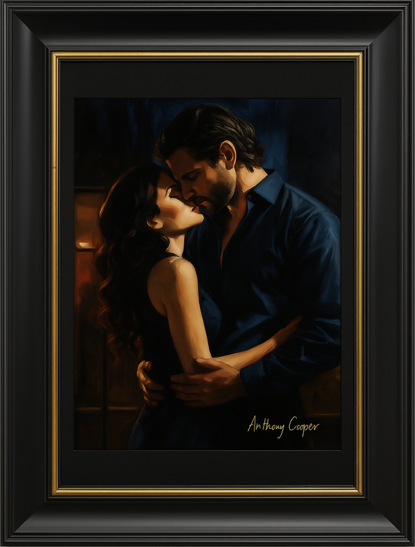 “Eternal Embrace – Limited Edition Signed Romantic Artwork by Anthony Cooper”