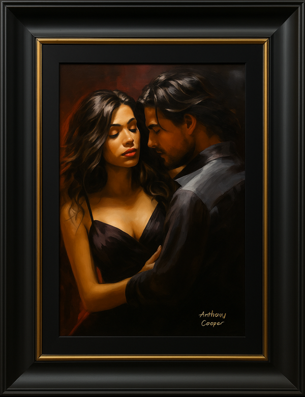 Silent Passion – Limited Edition Signed Romantic Artwork by Anthony Cooper”