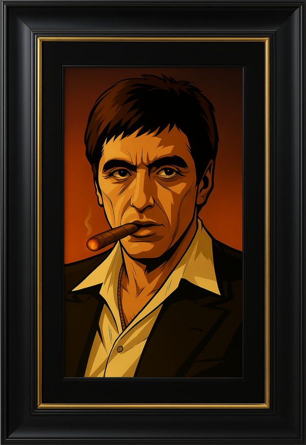 Power & Fire – Limited Edition Signed Iconic Cigar Portrait”