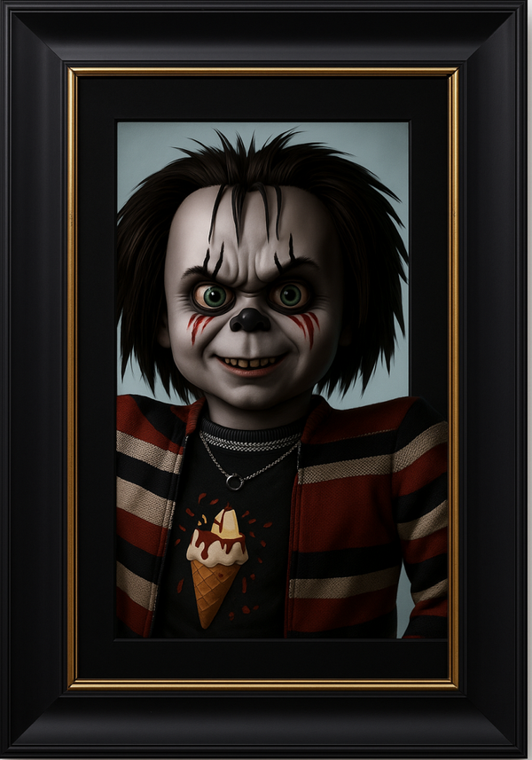 “Dark Jester – Limited Edition Signed Pop-Horror Character Portrait