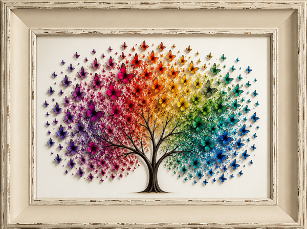 Rainbow Wings of Life"