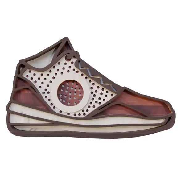 Air Jordan 2 Wall Art – 3D Layered Cut-Out Sneaker Design for Sneakerheads & Collectors